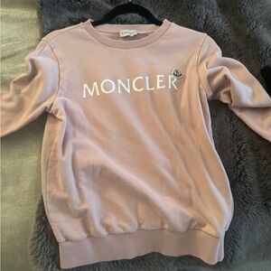Moncler Light Pink Crewneck Sweater